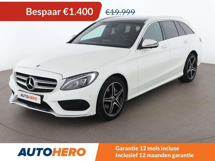 Mercedes-Benz C-Klasse 200 C 200 d T AMG Line (bj 2018), Auto's, Mercedes-Benz, Te koop, C-Klasse, 360° camera, ABS, Achteruitrijcamera