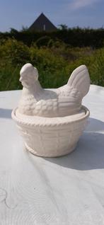 §  bonbonnière en faience poule, Enlèvement ou Envoi
