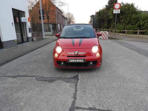 Abarth 500 Cabrio in zeer mooie staat met 12 maand garantie!, Auto's, Abarth, Bedrijf, Te koop, ABS, Achteruitrijcamera, Airbags