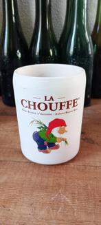 Brasserie bierbeker glas Chouffe, Verzamelen, Biermerken, Ophalen of Verzenden, Gebruikt, Glas of Glazen, Duvel
