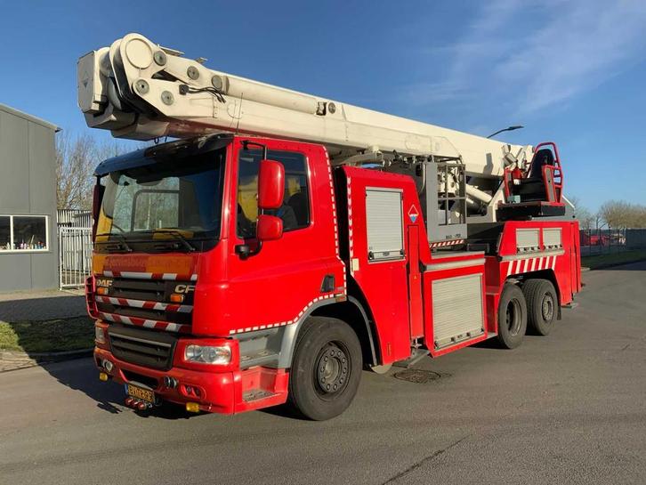 2009 DAF CF 75 Vrachtwagen met 32M Hilton Telescoophoogwerke, Auto's, Vrachtwagens, Bedrijf, DAF, Overige brandstoffen, Euro 5