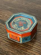 Hirsch Stahl Stecknadeln, Prym. Blikken speldendoos, Ophalen