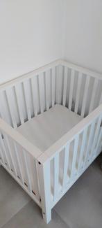 babypark / box  wit + matras + hoeslaken, Kinderen en Baby's, Ophalen, Zo goed als nieuw, Rechthoekig, In hoogte verstelbaar