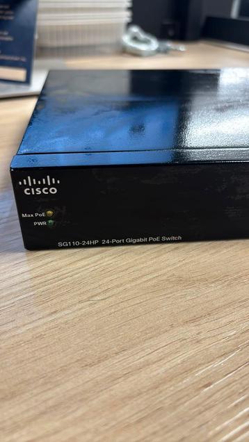 SG110-24HP PoE switch - zwart, Ophalen, Gebruikt