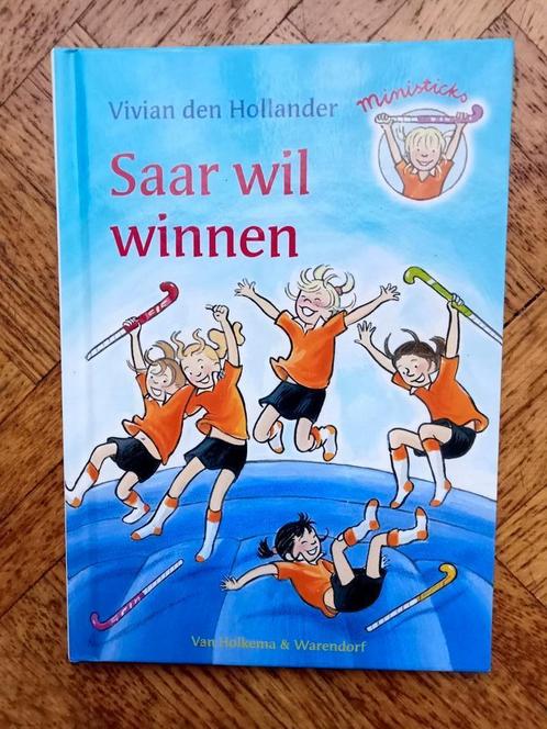 Vivian den Hollander; Saar wil winnen AVI niveau E4, Boeken, Kinderboeken | Jeugd | onder 10 jaar, Gelezen, Ophalen of Verzenden