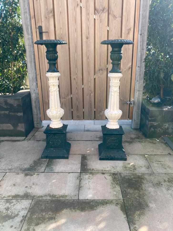 Gietijzer/ tuinbeeld/, Tuin en Terras, Tuinbeelden, Zo goed als nieuw, Ophalen