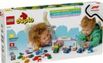 Lego Duplo F1 racewagens, Ophalen of Verzenden, Nieuw, Complete set, Duplo