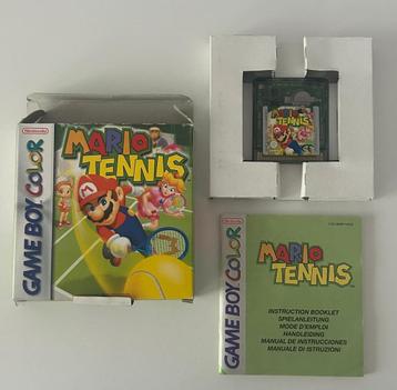 Nintendo Game Boy color game Mario Tennis compleet beschikbaar voor biedingen