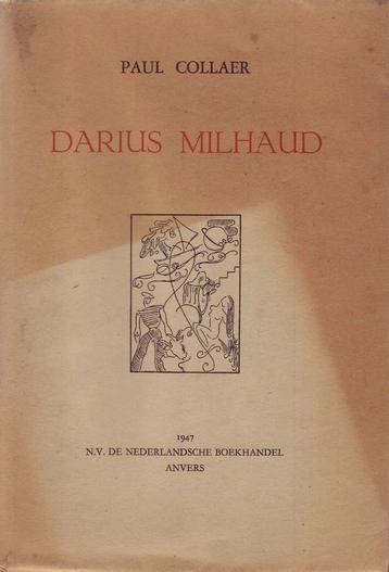 Paul Collaer, Darius Milhaud, Artiste, Enlèvement ou Envoi, Utilisé, Paul Collaer