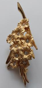 Vintage broche, Or, Comme neuf, 4 à 7 cm, Enlèvement
