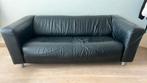 Faux leather 2-seat sofa, Gebruikt, Ophalen