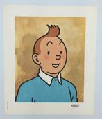 Tintin - 1966 Sérigraphies/Lithographies Aquarel, Antiquités & Art, Art | Lithographies & Sérigraphies, Enlèvement ou Envoi