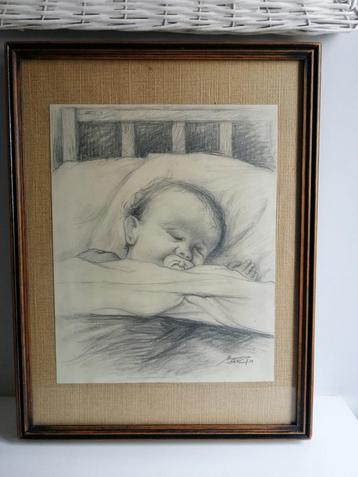 Originele tekening van Octaaf Meiresonne beschikbaar voor biedingen