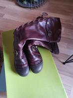 Bottes en cuir brun foncé.  P37. Pataugas., Bruin, Zo goed als nieuw, Ophalen