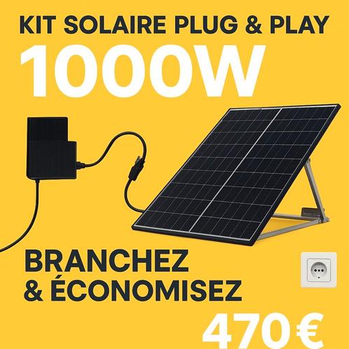 1000W zonnekit voor balkon/tuin - eenvoudig en goedkoop!, Doe-het-zelf en Bouw, Zonnepanelen en Toebehoren, Nieuw, Ophalen of Verzenden