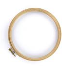 Houten borduurraam frame - rond 19,5 cm, Ophalen of Verzenden, Nieuw, Handborduren, Onderdeel of Accessoires