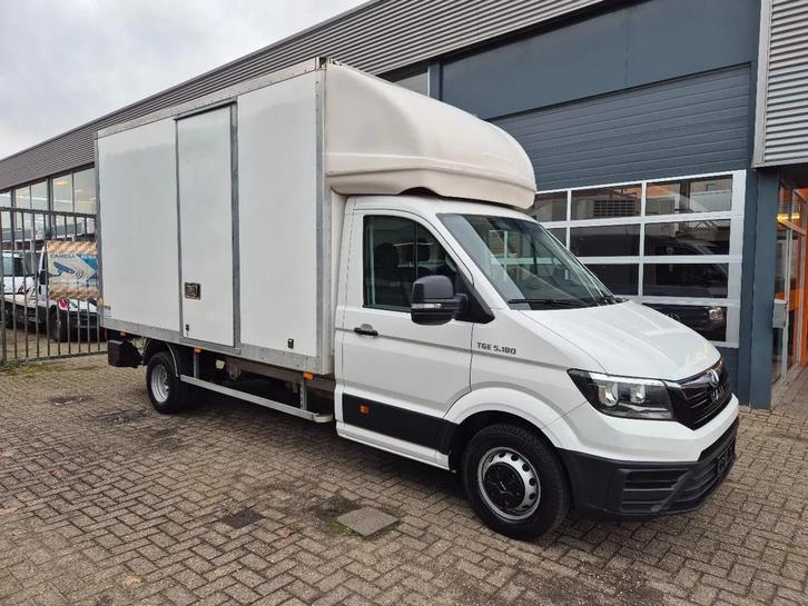 MAN TGE 5.180 Bakwagen/ Laadklep/ Automaat/ 22 KUB, Auto's, Bestelwagens en Lichte vracht, Bedrijf, Te koop, ABS, Adaptive Cruise Control
