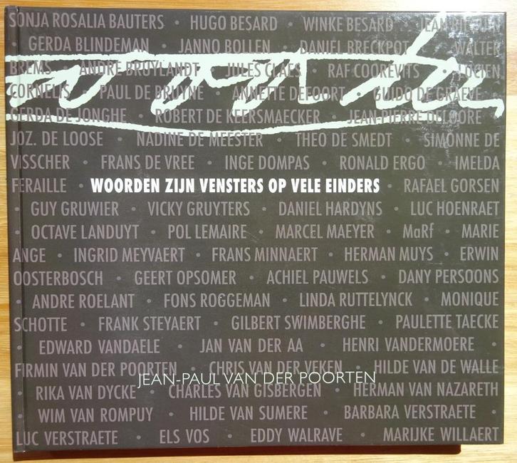 Jean-Paul Van der Poorten, woorden zijn vensters, 2010, Boeken, Kunst en Cultuur | Beeldend, Nieuw, Schilder- en Tekenkunst, Ophalen of Verzenden