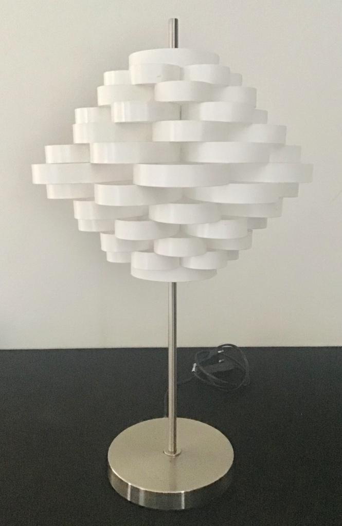 Tafellamp ‘ Colours ‘ jaren ‘80/90, Huis en Inrichting, Lampen | Tafellampen, Gebruikt, 50 tot 75 cm, Kunststof, Verzenden