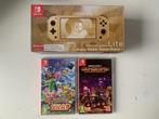 Nintendo Switch Lite - Hyrule Edition + games, Games en Spelcomputers, Ophalen of Verzenden, Overige kleuren, Gebruikt