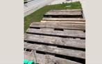 Houten paletten de meeste zijn enkel de bovenkant aanwezig., Doe-het-zelf en Bouw, Hout en Planken, Ophalen, Gebruikt