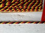 koord 11 mm Belgische driekleur zwart geel rood, Ophalen of Verzenden, Nieuw