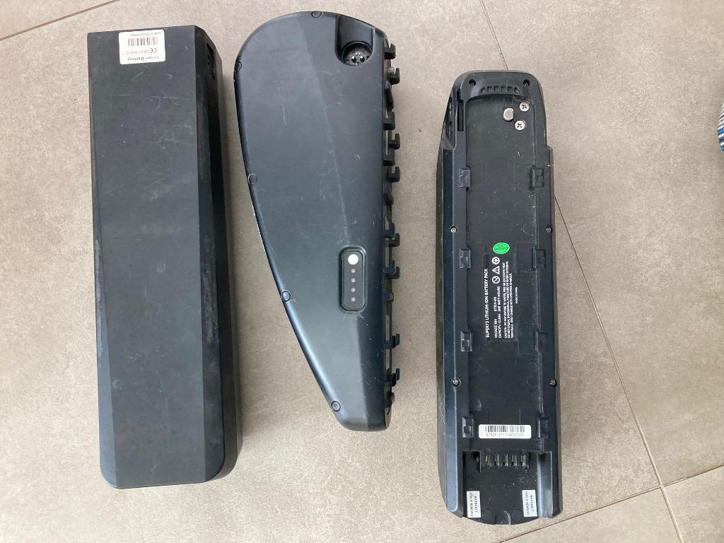 e-bike accu's, Fietsen en Brommers, Ophalen, Gebruikt