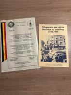 Stavelot ontmijners herdenkingsdiploma, Ophalen of Verzenden