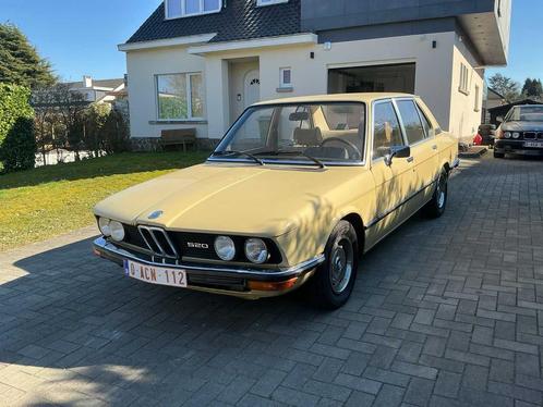 1977 BMW 520 Oldtimers, Auto's, BMW, Bedrijf, 5 Reeks, Benzine, Berline, Automaat, Gebruikt