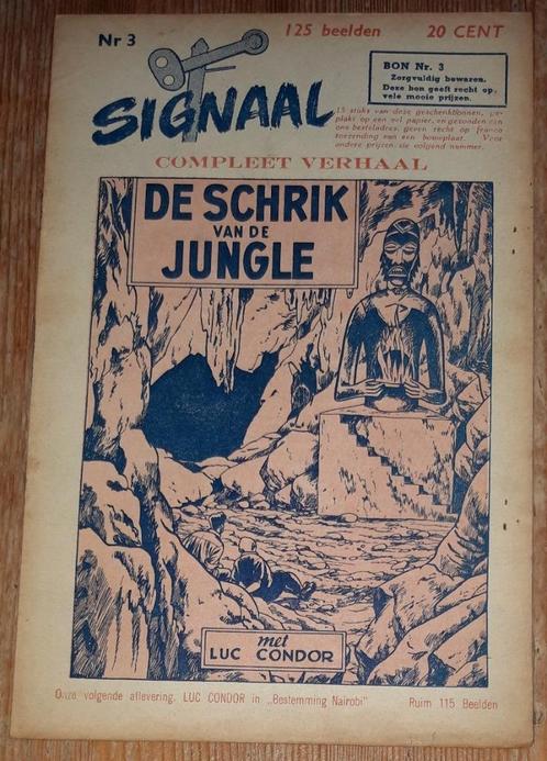 Signaal 3 Luc Condor De schrik van de jungle Weinberg 50s, Livres, BD, Utilisé, Une BD, Enlèvement ou Envoi