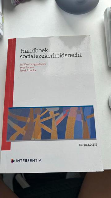 Handboek socialezekerheidsrecht (11de editie) (studentenedit beschikbaar voor biedingen