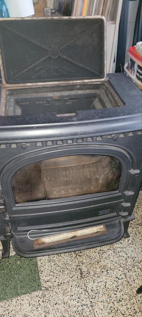 Saey 92 hout- en kolenkachel, Maison & Meubles, Poêles, Poêle à charbon, Bois, Enlèvement