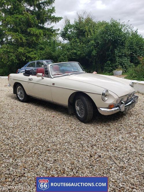 MG B Cabriolet | 1972 | Route 66 Auctions, Auto's, Oldtimers, Bedrijf, Te koop, MG, Benzine, Overige carrosserie, Handgeschakeld