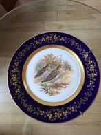 Bord limoges met vogels op, Antiek en Kunst, Ophalen of Verzenden