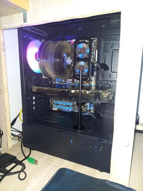 intel i7 asus strix gtx 1060 6 gb memoire ram 32gb ssd 256gb, Computers en Software, Desktop Pc's, Zo goed als nieuw, 3 tot 4 Ghz