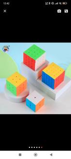 Kij coole rubix cube topkwaliteit draaibaar multicolor oplob, Kinderen en Baby's, Speelgoed | Bouwstenen, Nieuw, Verzenden