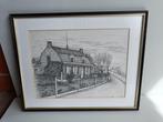 Pentekening "Hoevewoning", Ophalen