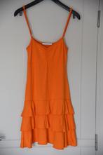 Mooie oranje zomerjurk. Medium. L&L.  Zeer goede staat, Vêtements | Femmes, Robes, Taille 38/40 (M), Enlèvement ou Envoi, Lola & Liza