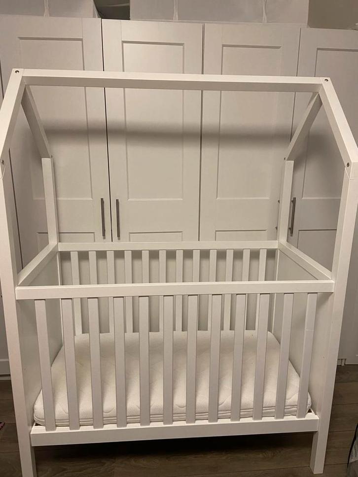 Bopita babybedje, Kinderen en Baby's, Babywiegjes en Ledikanten, Gebruikt, Ledikant, Ophalen