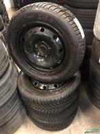 195-60-16 89H Renault Michelin Winterbanden set 5 x 108 ET39, Auto-onderdelen, Gebruikt, 16 inch, Banden en Velgen, Personenwagen