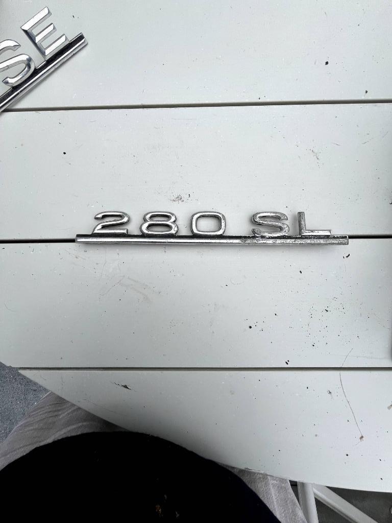 Ecusson Mercedes 280 SL, Enlèvement ou Envoi, Utilisé