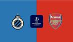 Club Brugge - Arsenal (Tribune Oost - heel goede locatie), Tickets en Kaartjes, Losse kaart, Eén persoon, December