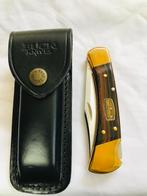 BUCK 110 1964 50TH ANNIVERSARY W.SHEATH Folding knife new in, Caravans en Kamperen, Kampeergereedschap, Zo goed als nieuw