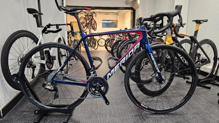 racefiets merida scultura disc sram RED axs 2x12, Hobby en Vrije tijd, Overige Hobby en Vrije tijd, Zo goed als nieuw, Ophalen