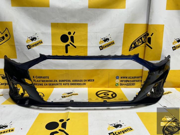 Voorbumper Audi A4 B9 S-Line 2019-2023 bumper 8w0807241E, Auto-onderdelen, Carrosserie, Bumper, Audi, Voor, Gebruikt