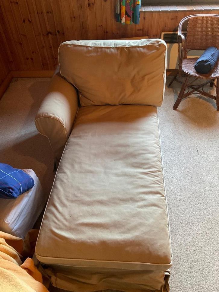 Zetel, Huis en Inrichting, Zetels | Zetels, Zo goed als nieuw, Rechte bank, Eenpersoons, Minder dan 150 cm, 100 tot 125 cm, Ophalen