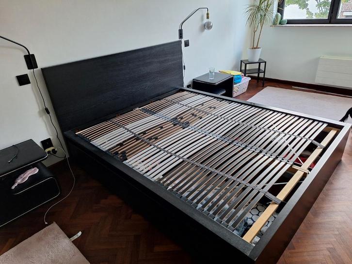 Ikea Malm bed 160200, Huis en Inrichting, Slaapkamer | Bedden, Zo goed als nieuw, Ophalen