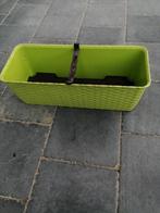 Jardinière en PVC de 40 cm de long avec réservoir d'eau, Jardin & Terrasse, Comme neuf, Enlèvement ou Envoi