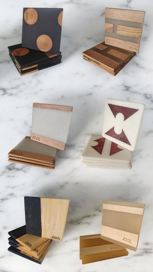 Onderzetters, Antiek en Kunst, Kunst | Designobjecten, Ophalen of Verzenden