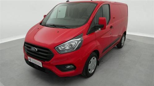 Ford Transit Custom 2.0 TDCi 340 (bj 2023), Auto's, Bestelwagens en Lichte vracht, Bedrijf, Te koop, Ford, Diesel, 5 deurs, Rood